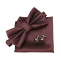 Pajarita de madera con pañuelo y gemelos Gaira 709091