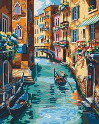 Malování podle čísel Benátky M991472
