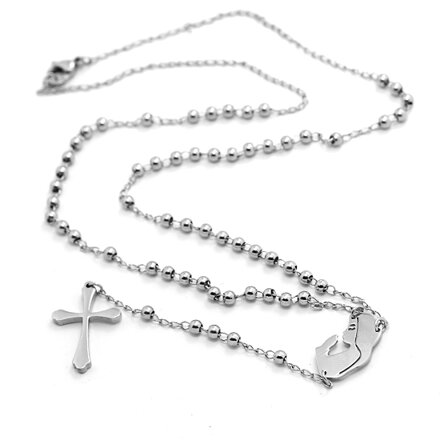 Rosario de acero inoxidable 305R0289