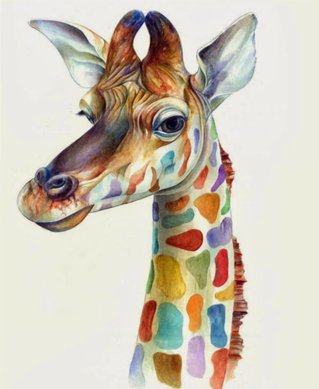 Malování podle čísel Žirafa M991113